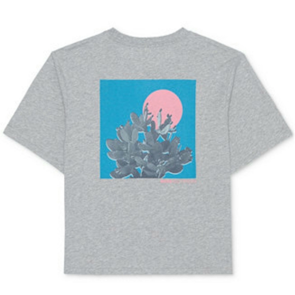 BASS OUTDOOR Womens Cotton Graphic Short-Sleeve Tee Shirt
